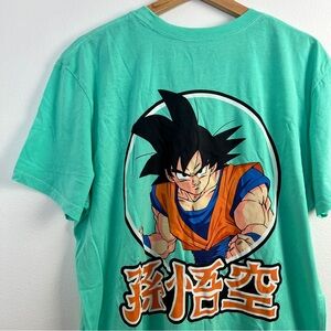 Dragon Ball Z Goku Graphic Teal T-Shirt